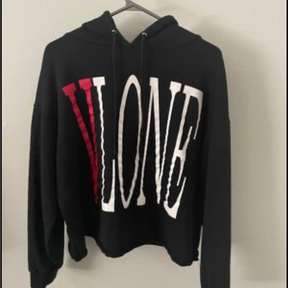 Vlone cropped hoodie